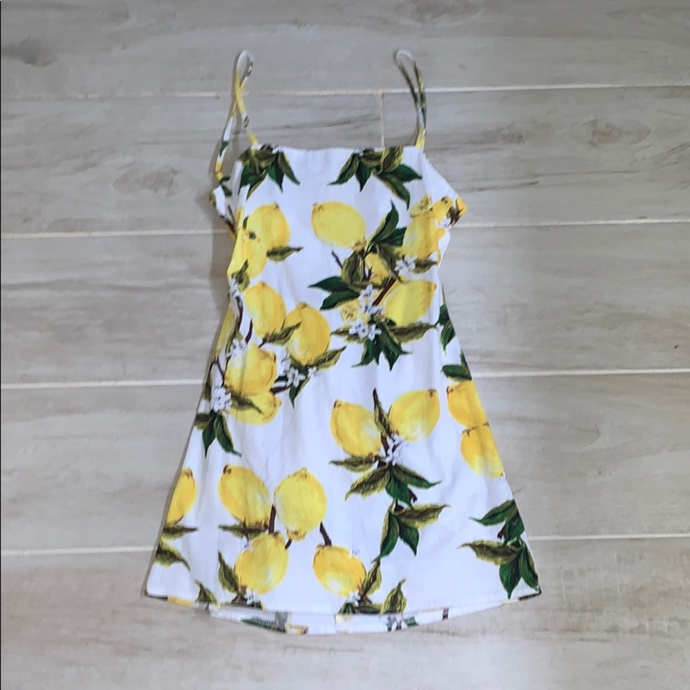 Lemon dress